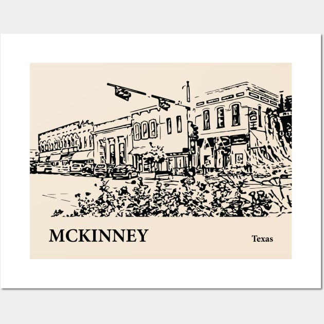 McKinney - Texas Wall Art by Lakeric